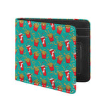 French Fries And Cola Pattern Print Bifold Wallet