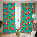 French Fries And Cola Pattern Print Dimout Pencil Pleat Curtains
