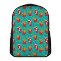 French Fries And Cola Pattern Print Casual Backpack