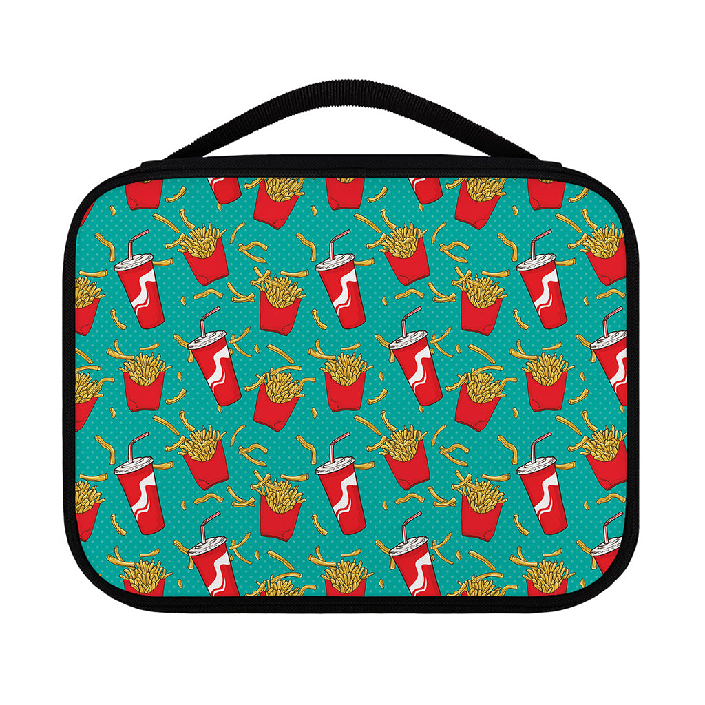 French Fries And Cola Pattern Print Classic Bible Case
