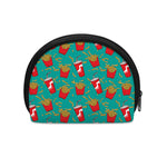 French Fries And Cola Pattern Print Coin Purse