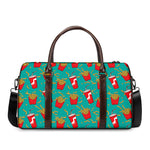 French Fries And Cola Pattern Print Duffle Bag
