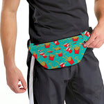 French Fries And Cola Pattern Print Fanny Pack