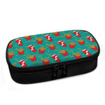 French Fries And Cola Pattern Print Insulin Cooler Travel Case