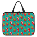 French Fries And Cola Pattern Print Laptop Sleeve With Handle