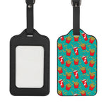 French Fries And Cola Pattern Print Luggage Tag