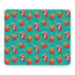 French Fries And Cola Pattern Print Mouse Pad