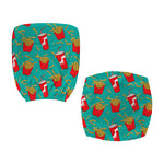 French Fries And Cola Pattern Print Office Chair Cover