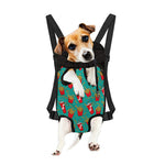 French Fries And Cola Pattern Print Pet Carrier Backpack