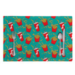 French Fries And Cola Pattern Print Placemat