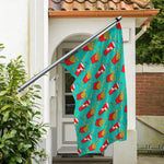 French Fries And Cola Pattern Print Polyester Flag