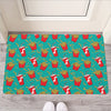 French Fries And Cola Pattern Print Rubber Doormat