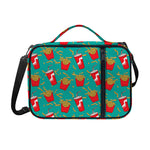 French Fries And Cola Pattern Print Shoulder Strap Bible Bag