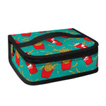 French Fries And Cola Pattern Print Small Lunch Bag