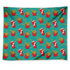 French Fries And Cola Pattern Print Tapestry