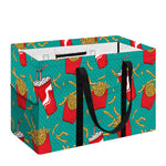 French Fries And Cola Pattern Print Utility Tote Bag