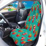French Fries And Cola Pattern Print Waterproof Car Seat Cover