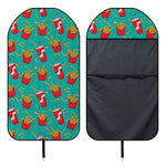French Fries And Cola Pattern Print Waterproof Car Seat Cover