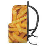 French Fries Print Backpack
