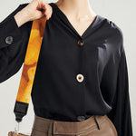 French Fries Print Bag Strap