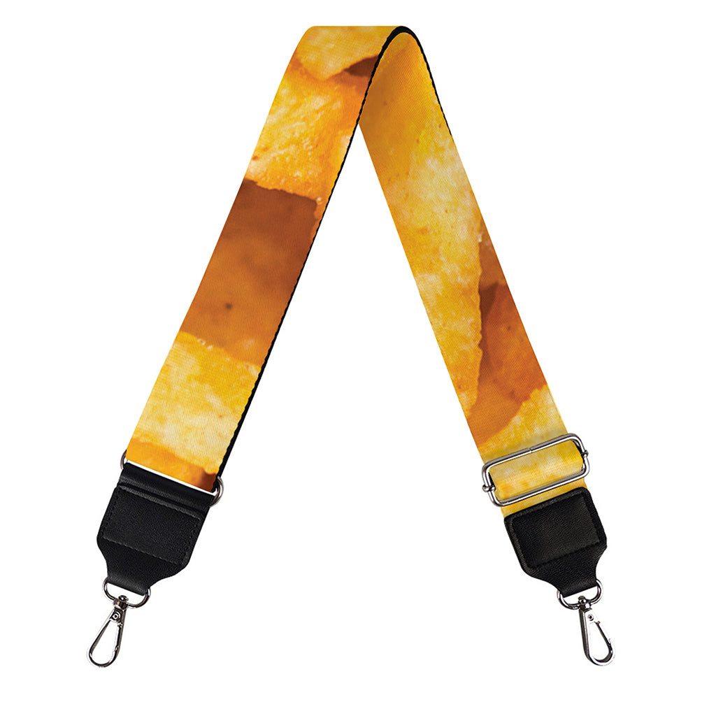 French Fries Print Bag Strap