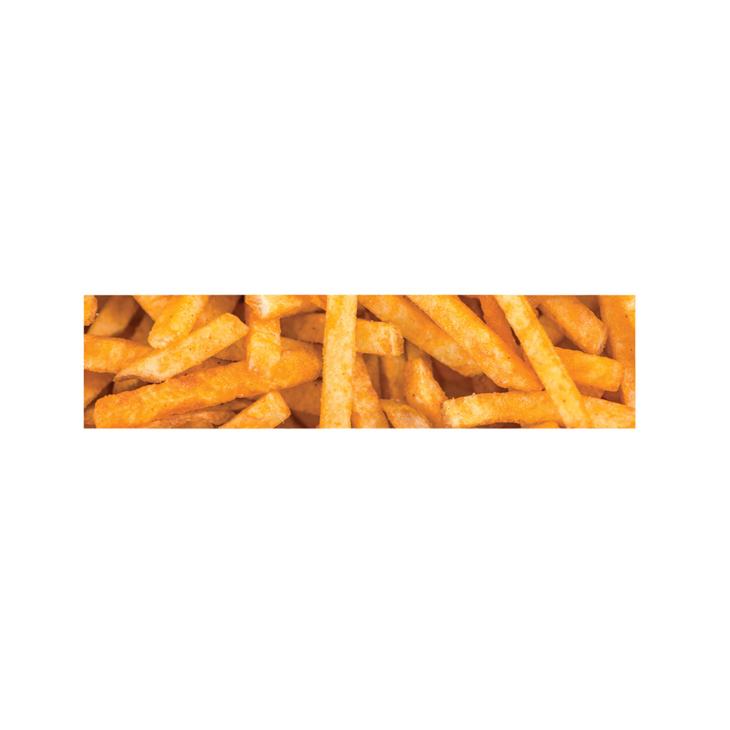 French Fries Print Bed Runner