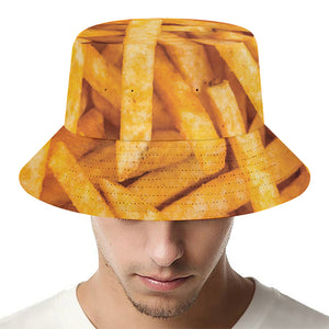 French Fries Print Bucket Hat