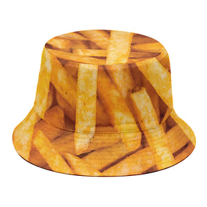 French Fries Print Bucket Hat