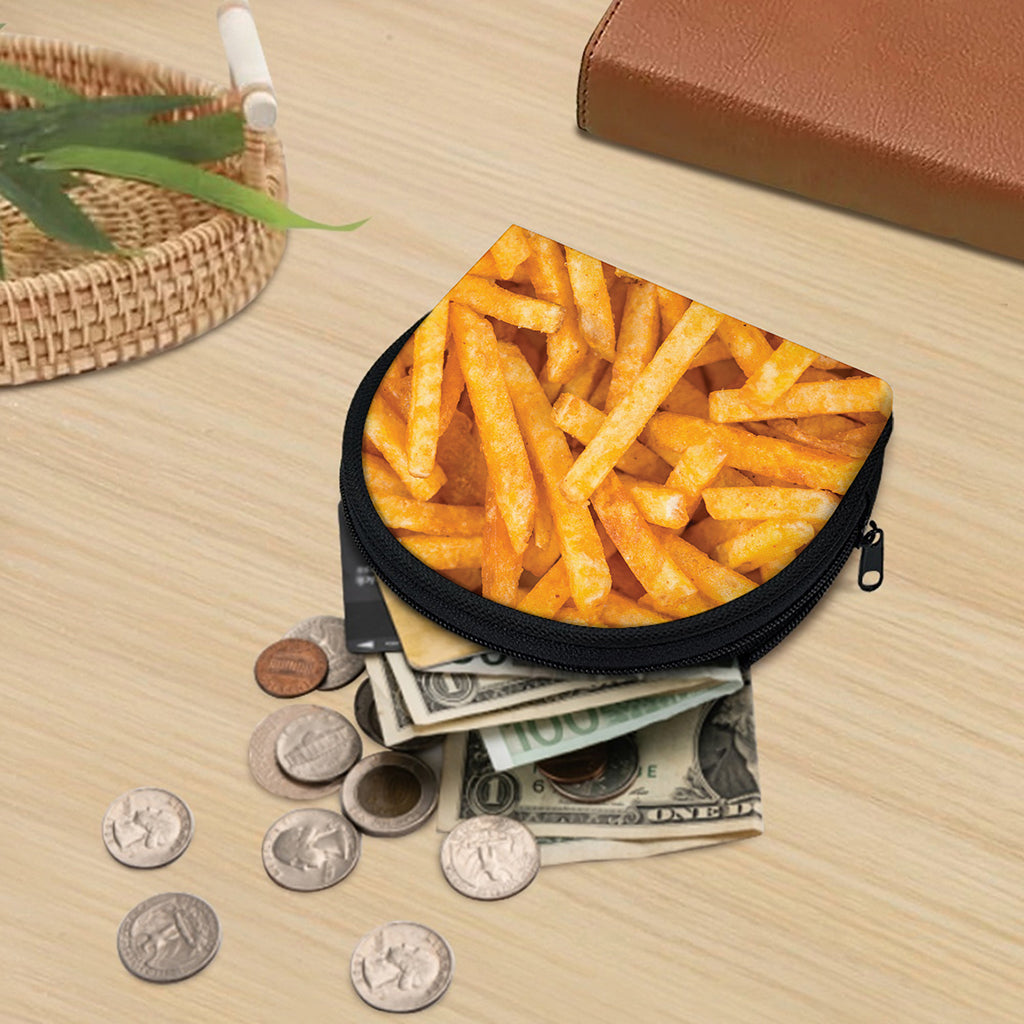 French Fries Print Coin Purse