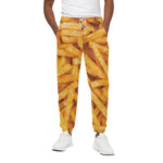 French Fries Print Cotton Pants