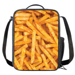 French Fries Print Crossbody Lunch Bag