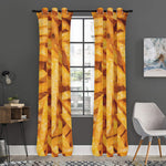 French Fries Print Curtain