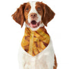 French Fries Print Dog Bandana