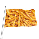 French Fries Print Flag