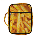 French Fries Print Front Pocket Bible Bag