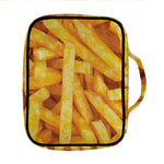 French Fries Print Front Pocket Bible Bag