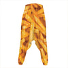 French Fries Print Hammer Pants