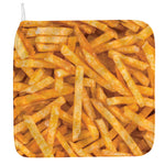 French Fries Print Hand Towel