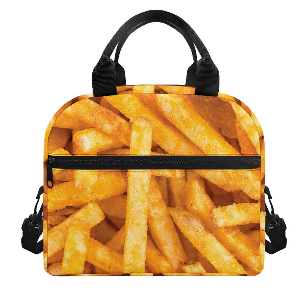 French Fries Print Insulated Lunch Bag