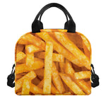 French Fries Print Insulated Lunch Bag