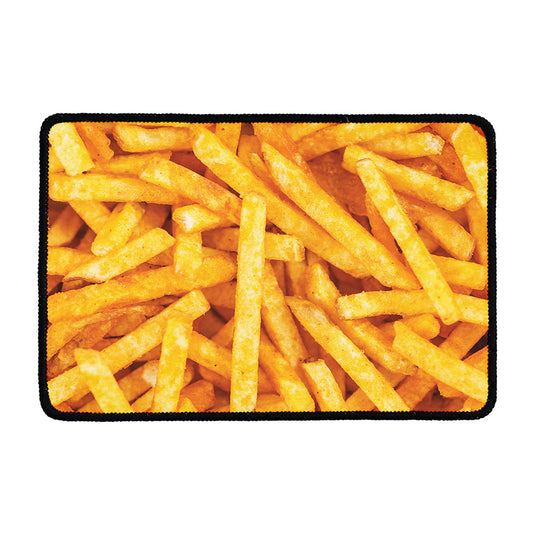 French Fries Print Kitchen Mat