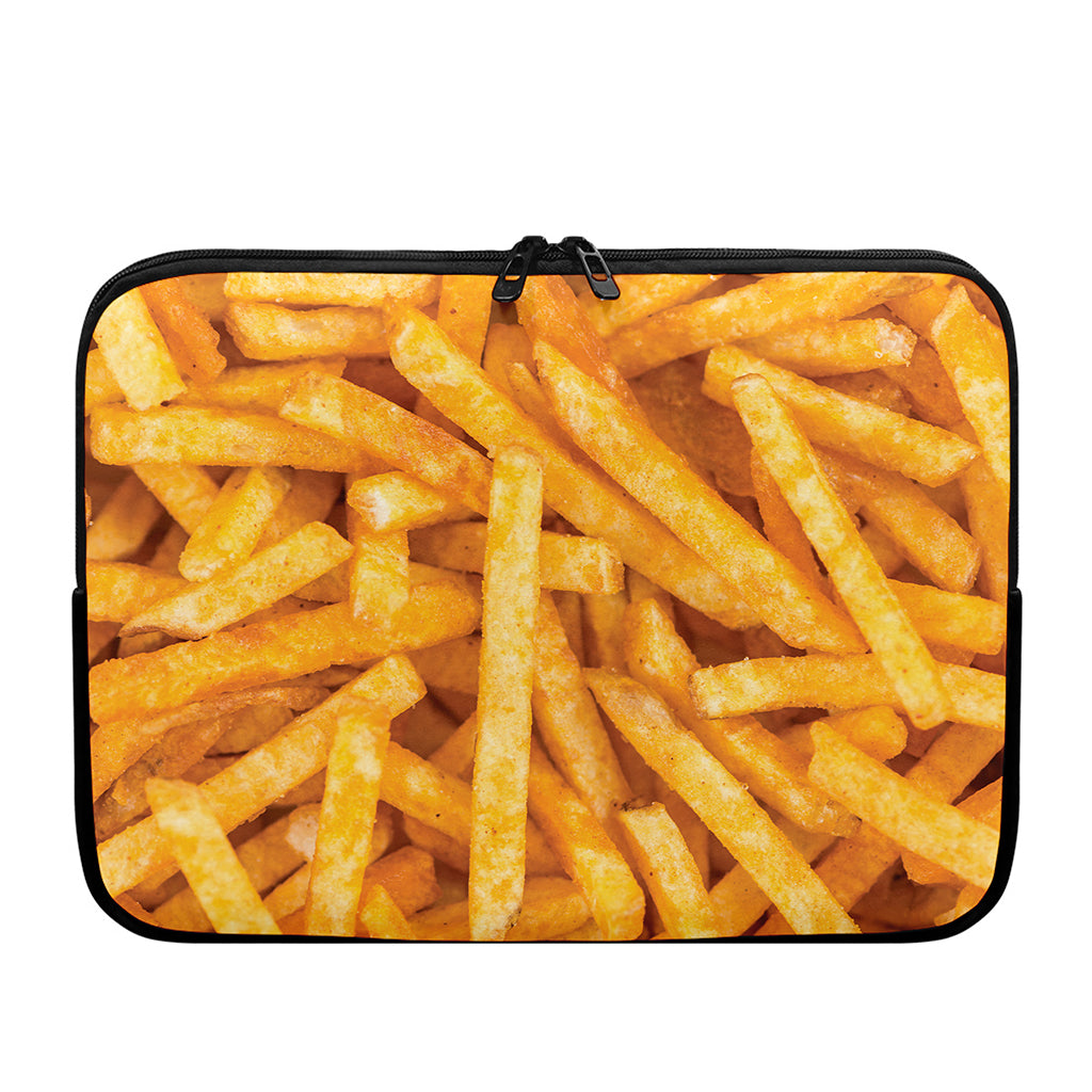 French Fries Print Laptop Sleeve
