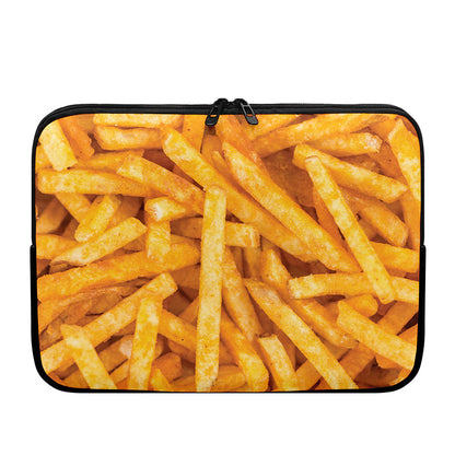 French Fries Print Laptop Sleeve