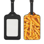 French Fries Print Luggage Tag