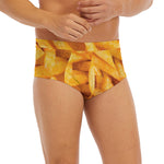 French Fries Print Men's Briefs
