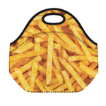 French Fries Print Neoprene Lunch Bag