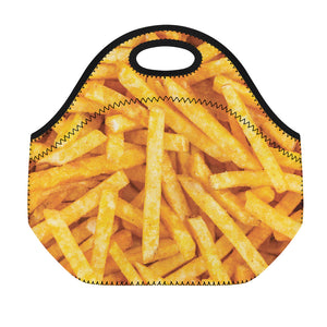 French Fries Print Neoprene Lunch Bag