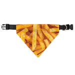 French Fries Print Over The Collar Dog Bandana