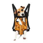 French Fries Print Pet Carrier Backpack
