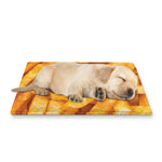 French Fries Print Pet Cooling Mat Cover